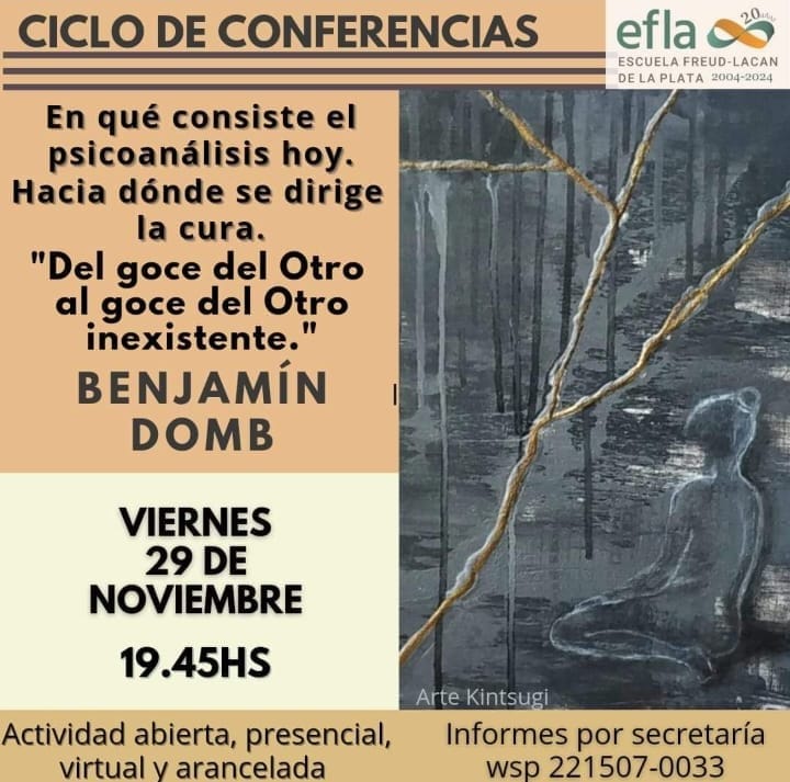 Flyer ciclo conferencias