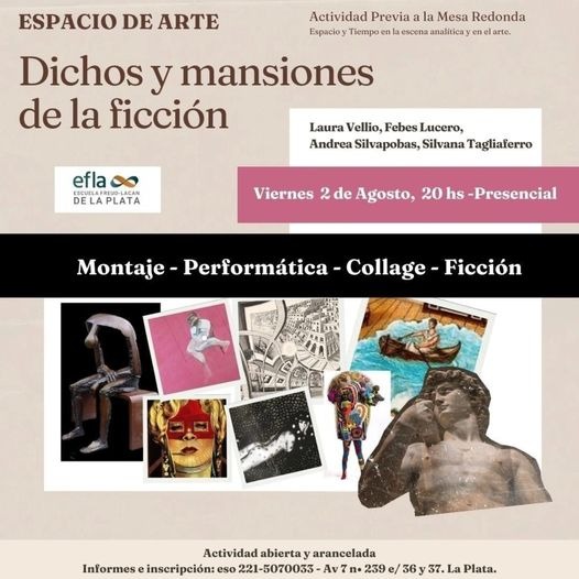 Flyer Dichos y mansiones de la ficción