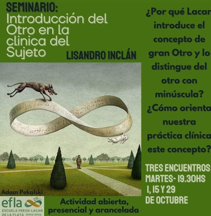 Flyer Seminario Otro en la clínica del sujeto