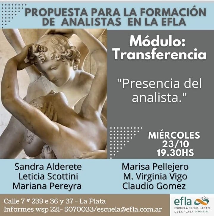 Flyer Presencia del analista