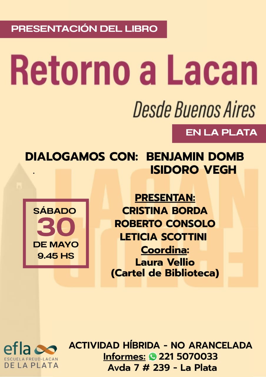 Flyer Retorno a Lacan